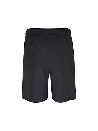 UNDER ARMOUR | Short UA Rival Terry Logo 8in pour homme | schwarz